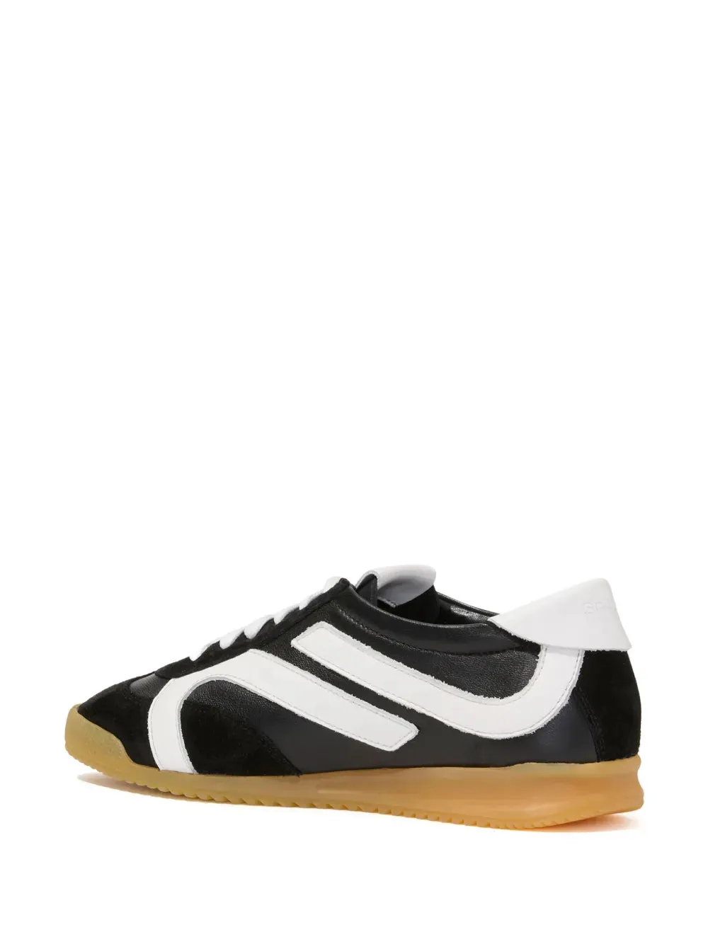 Track Sneaker in Black/White top