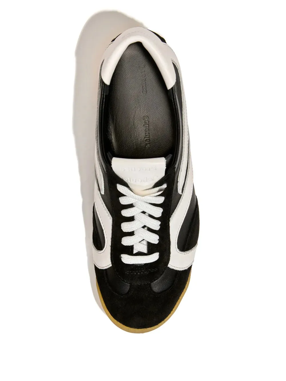Track Sneaker in Black/White Hyper Elastic Base Elegant Piece