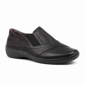 Ziera Java XF Slip On (Women) - Black Effortless Fit