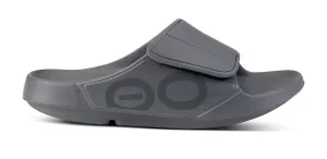 OOFOS 1550 SPORT FLEX SLIDE - SLATE GREY insulated