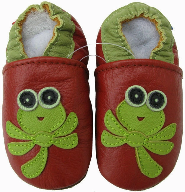 Padded Collar Construction Seamless lining Dragonfly Red up to 6 Years Old