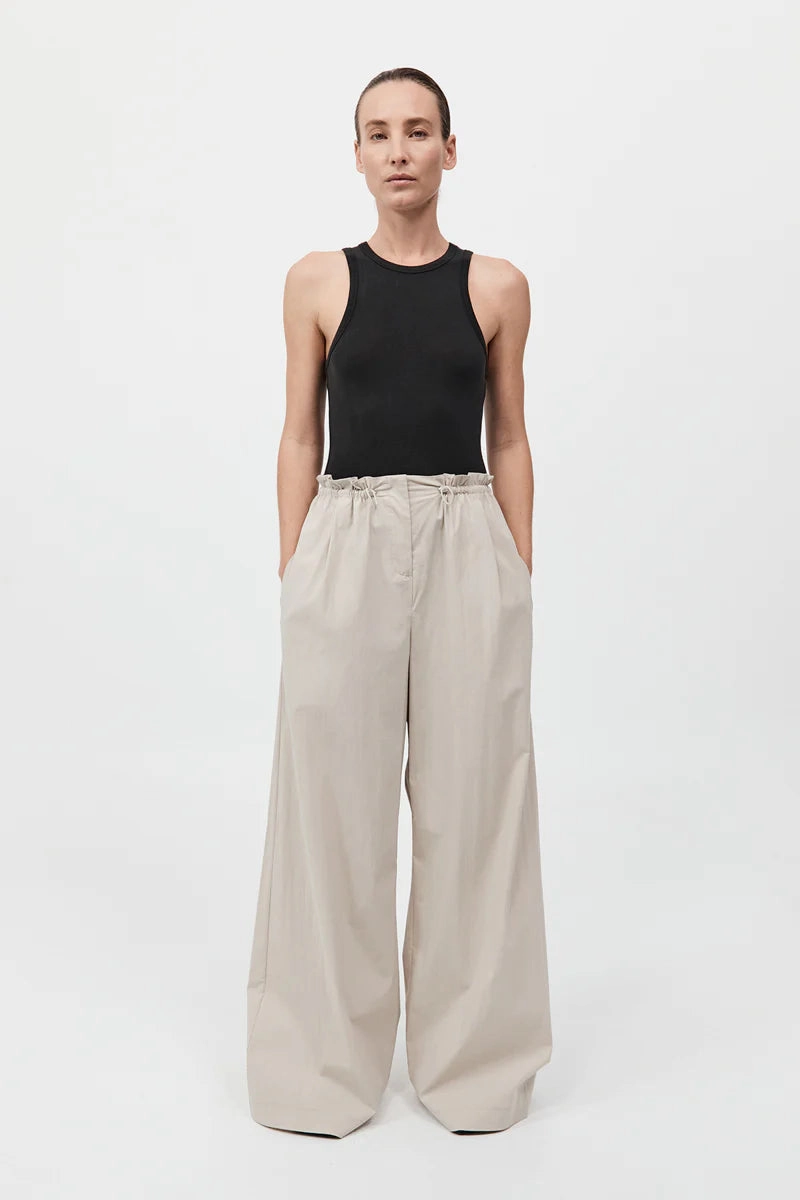 Petit Paperbag Waist Pants in Creme Spark Soul