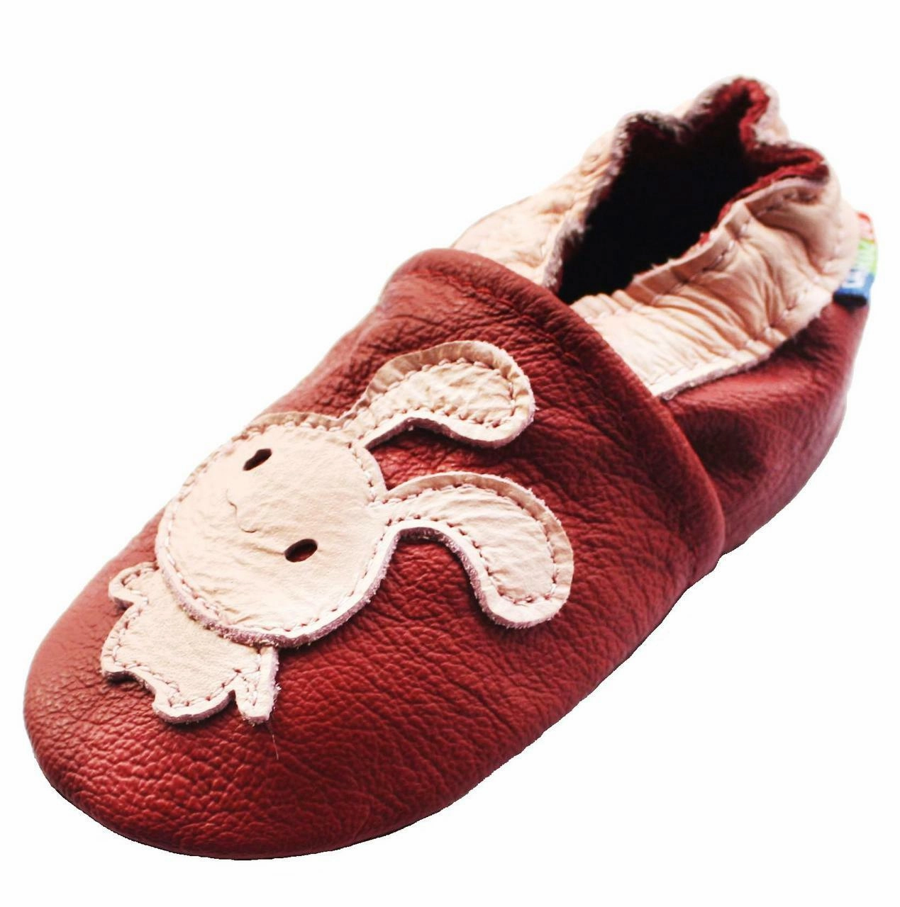 animal-print triathletes Pink Bunny Dark Red up to 6 Years