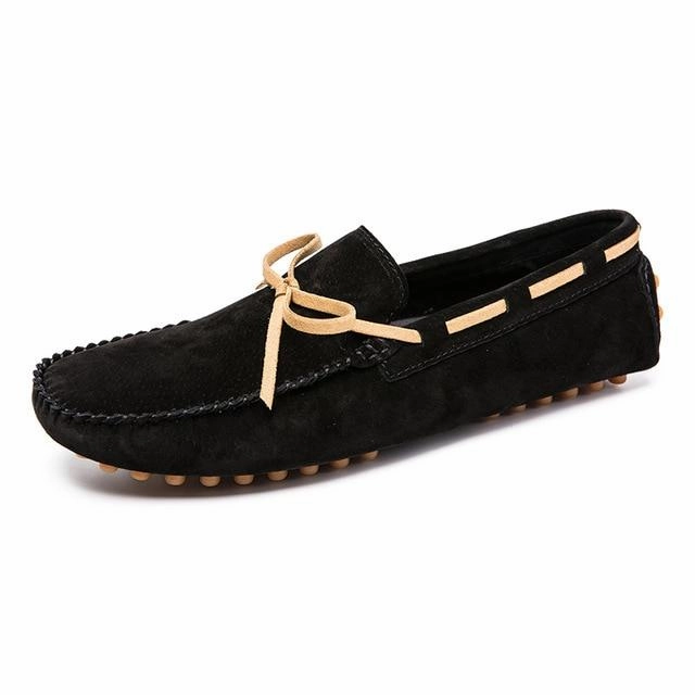 Air Pace West Louis? British Style Leather Moccasins
