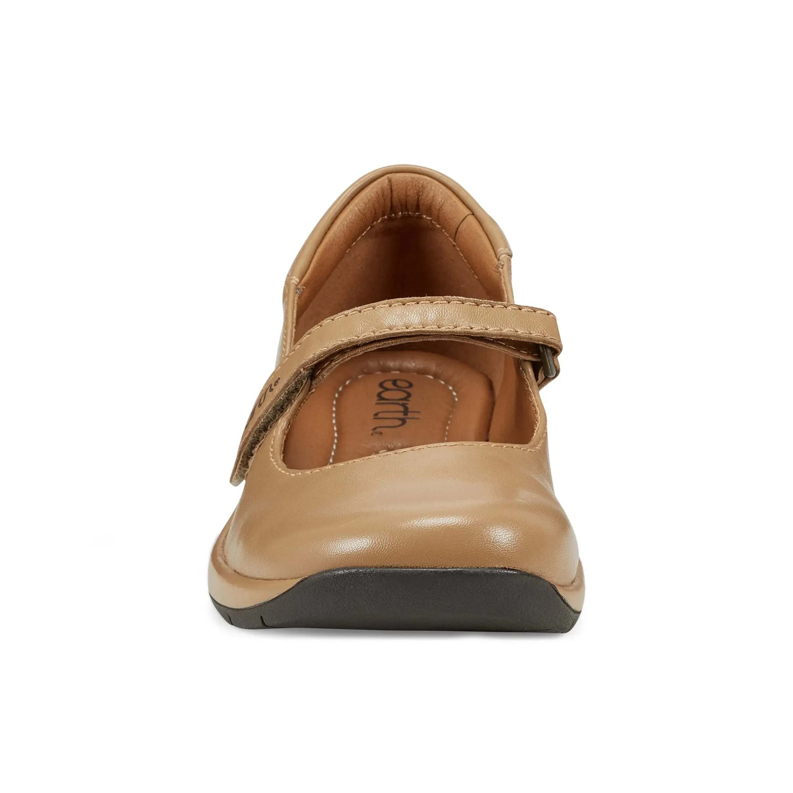 Tose Lug Sole Square Toe Casual Ballet Flats Ergonomic Last Shape