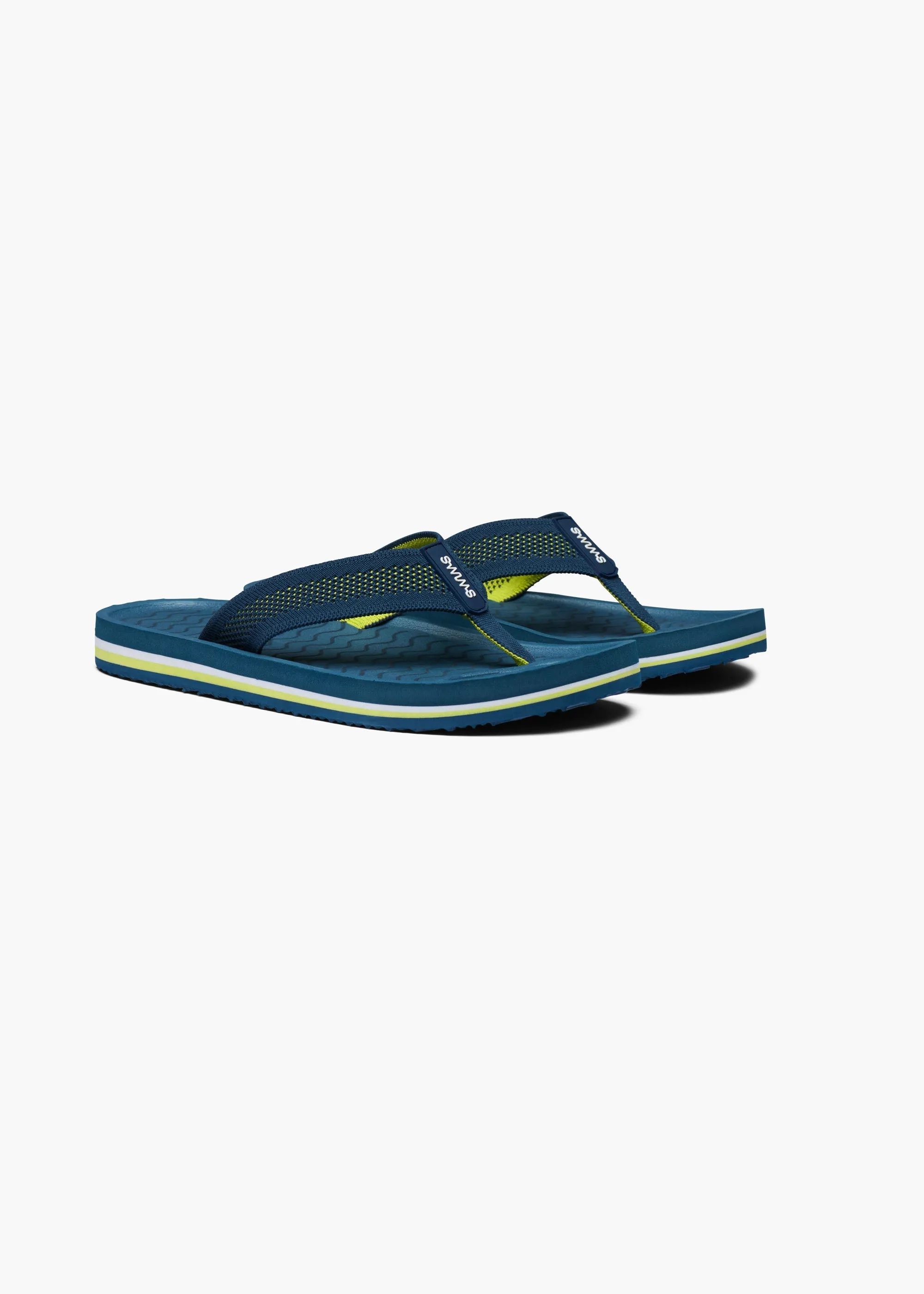 Napoli Flip Flop in Aegean Blue All Weather Performance
