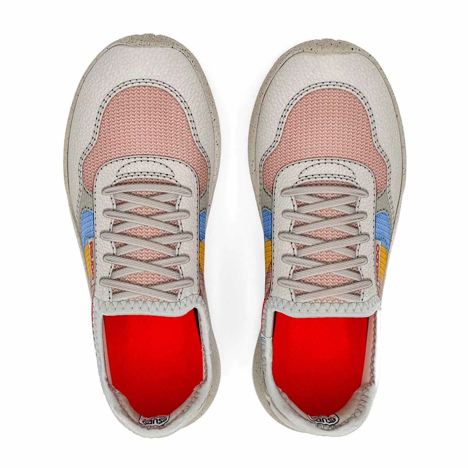 Flowy casual dress Special-Edition Psudo Court Sneaker (Women) - Cream Multi