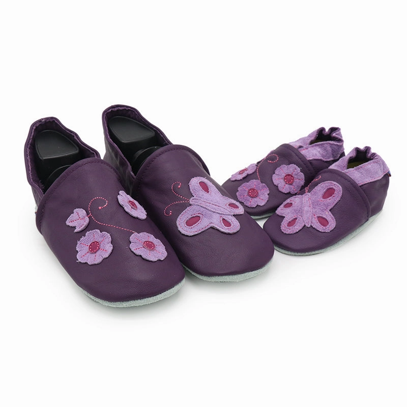 vintage Purple Butterfly Flower Parent-Child Matching shoes