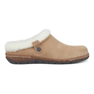 Outstanding Plush traction Elena Cold Weather Round Toe Casual Slip-on Clogs
