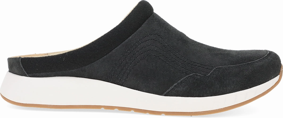 DANKSO CLAUDIA BLACK Water-Resistant Slides