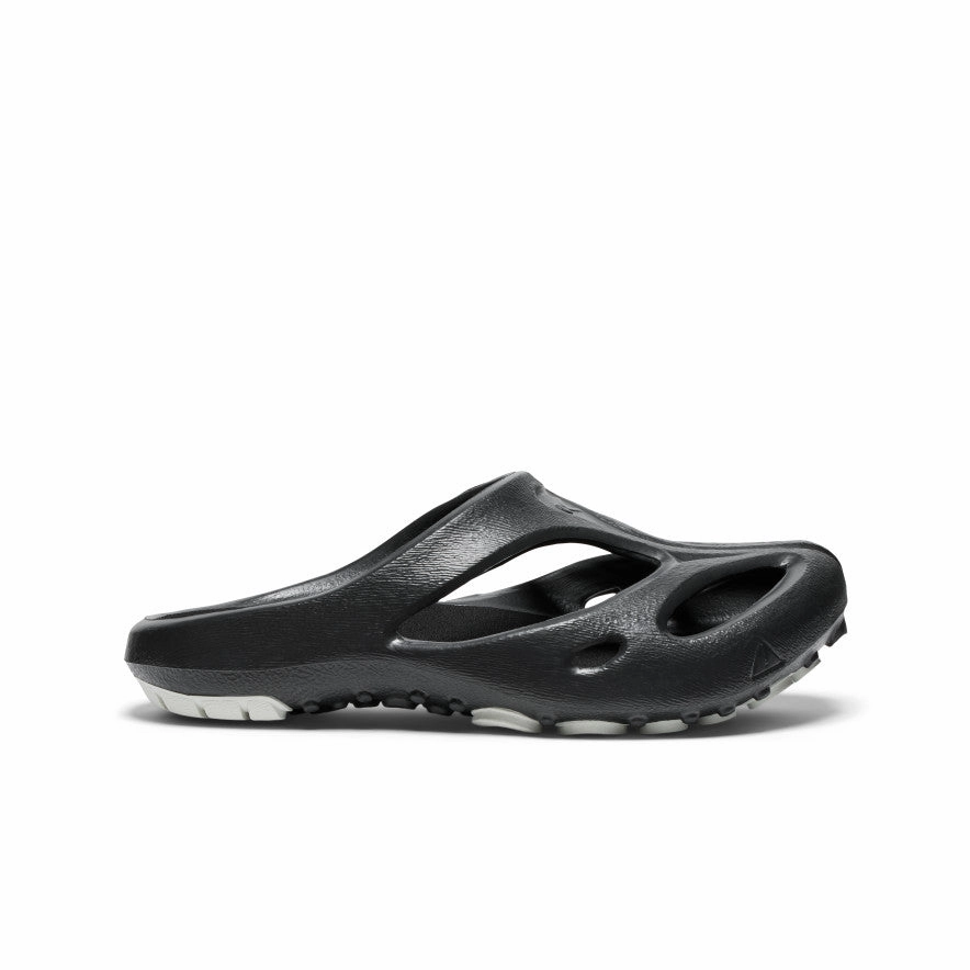 Women's Shanti Clog  |  Black/Dawn Blue Toe Box Spacious Slip On Lightweight Design
