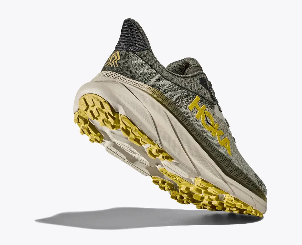 HOKA MENS CHALLENGER 7 - OLIVE HAZE / FOREST real