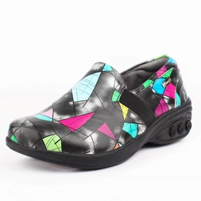 Work Approved Versatile Comfort Shoes Annie Limited Edition Women's Slip Resistant Leather Slip On