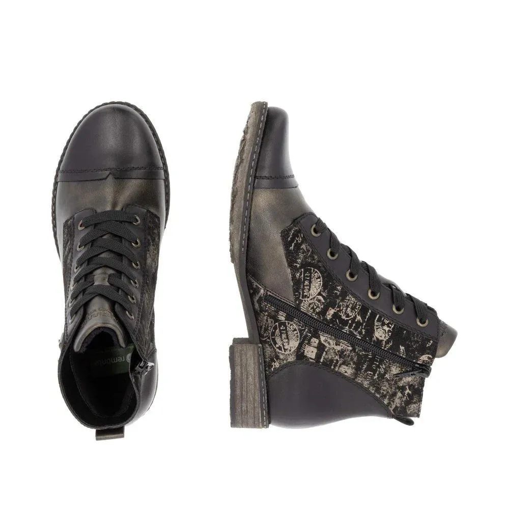 perforations Excellent REMONTE WOMENS D4381-03 - BLACK