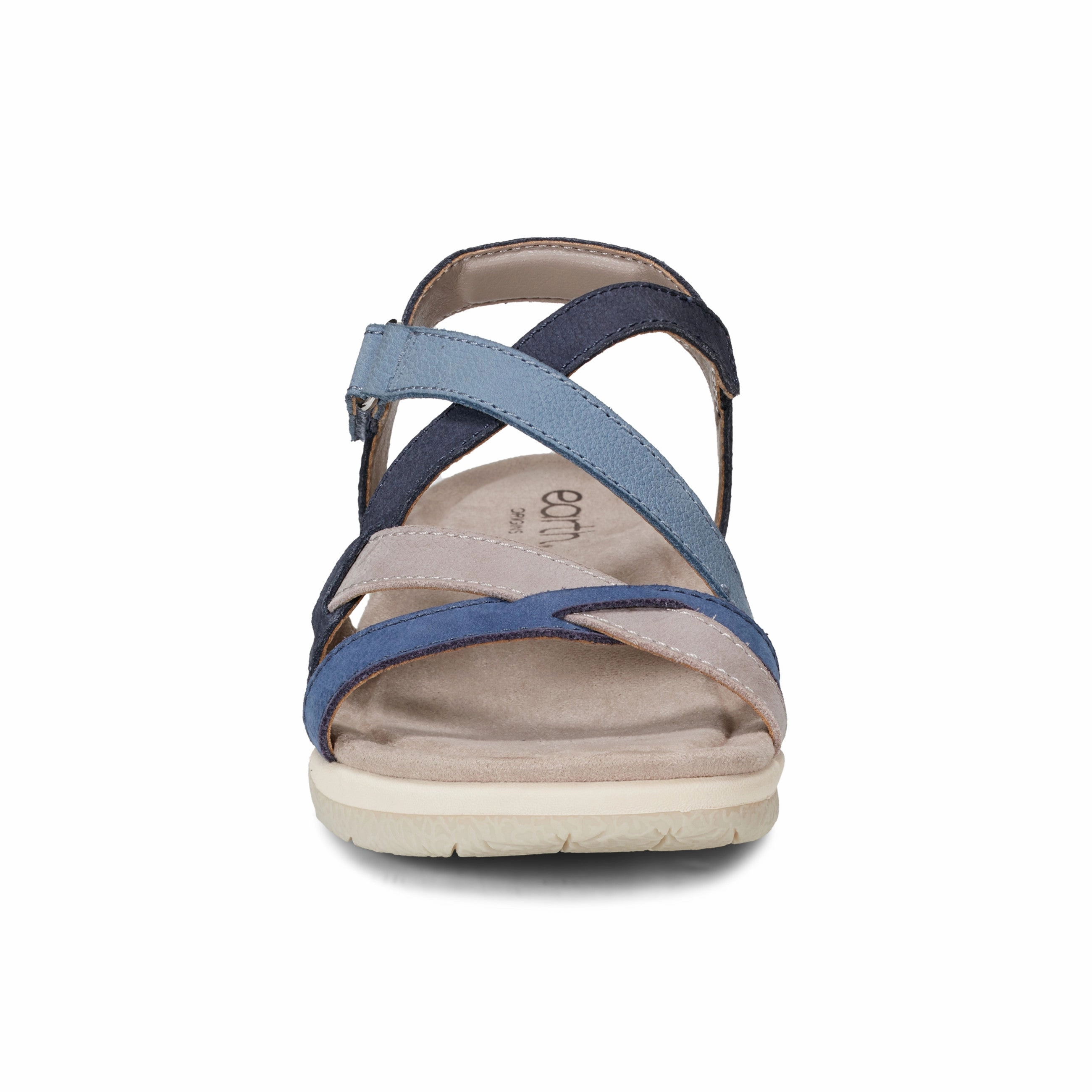 Beginner Multi Density Layering Sterling Casual Strappy Round Toe Flat Sandals