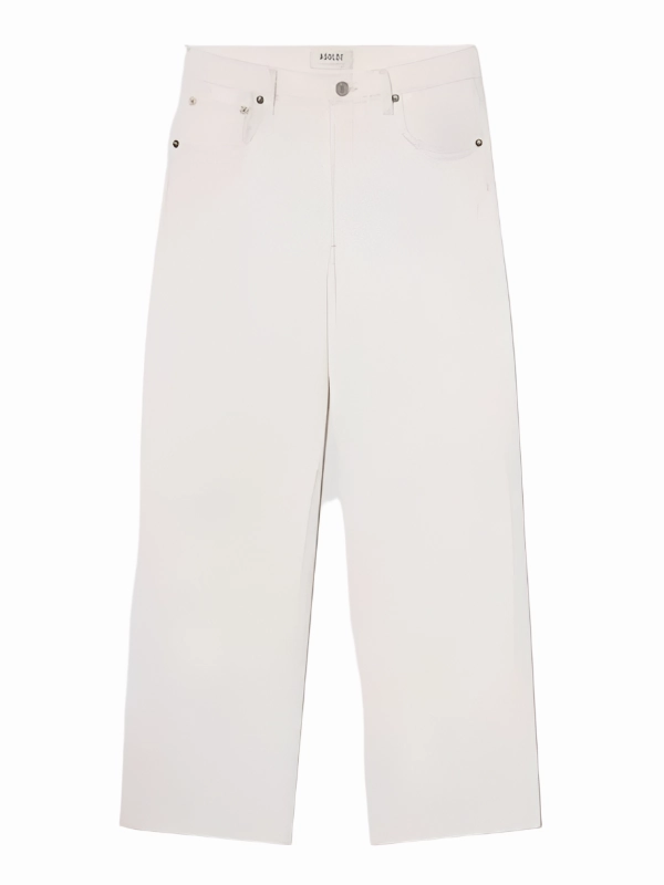 Ren Jean (Stretch) in White Wash Dance Flow Minimal Mood