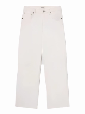 Ren Jean (Stretch) in White Wash Dance Flow Minimal Mood