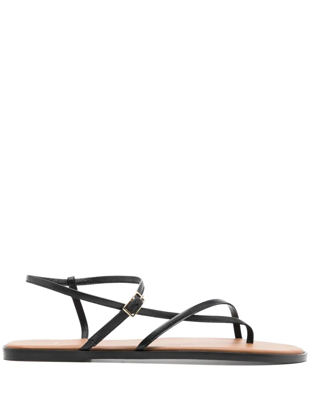 Capri Sandal in Black unisex shoes