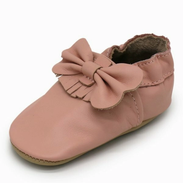 Bow Fringe Pink outdoor up to 4 Years Rubber sole Ultra-soft wear Heat Dissipation System
