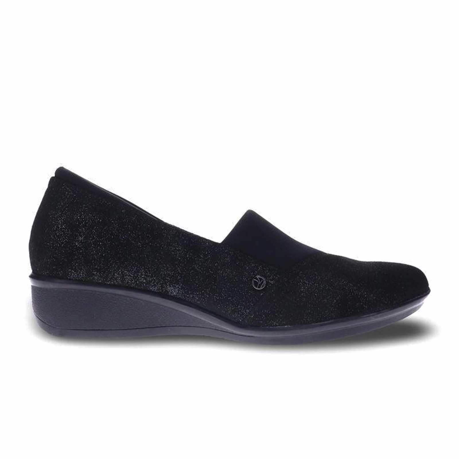 Revere Naples Stretch Loafer (Women) - Midnight Black Resort-Wear Raw-Hem