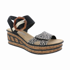 Comfort Walking Daily Wear Shoes RIEKER 68176