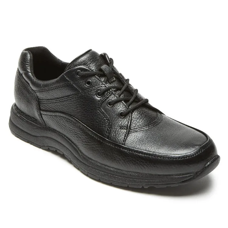 party - related advantages Energy Returning Foam ROCKPORT MEN'S EDGE HILL 2 LACE-TO-TOE - BLACK