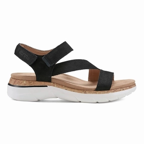 Roni Casual Strappy Flat Sandals Reinforced Heel Counter