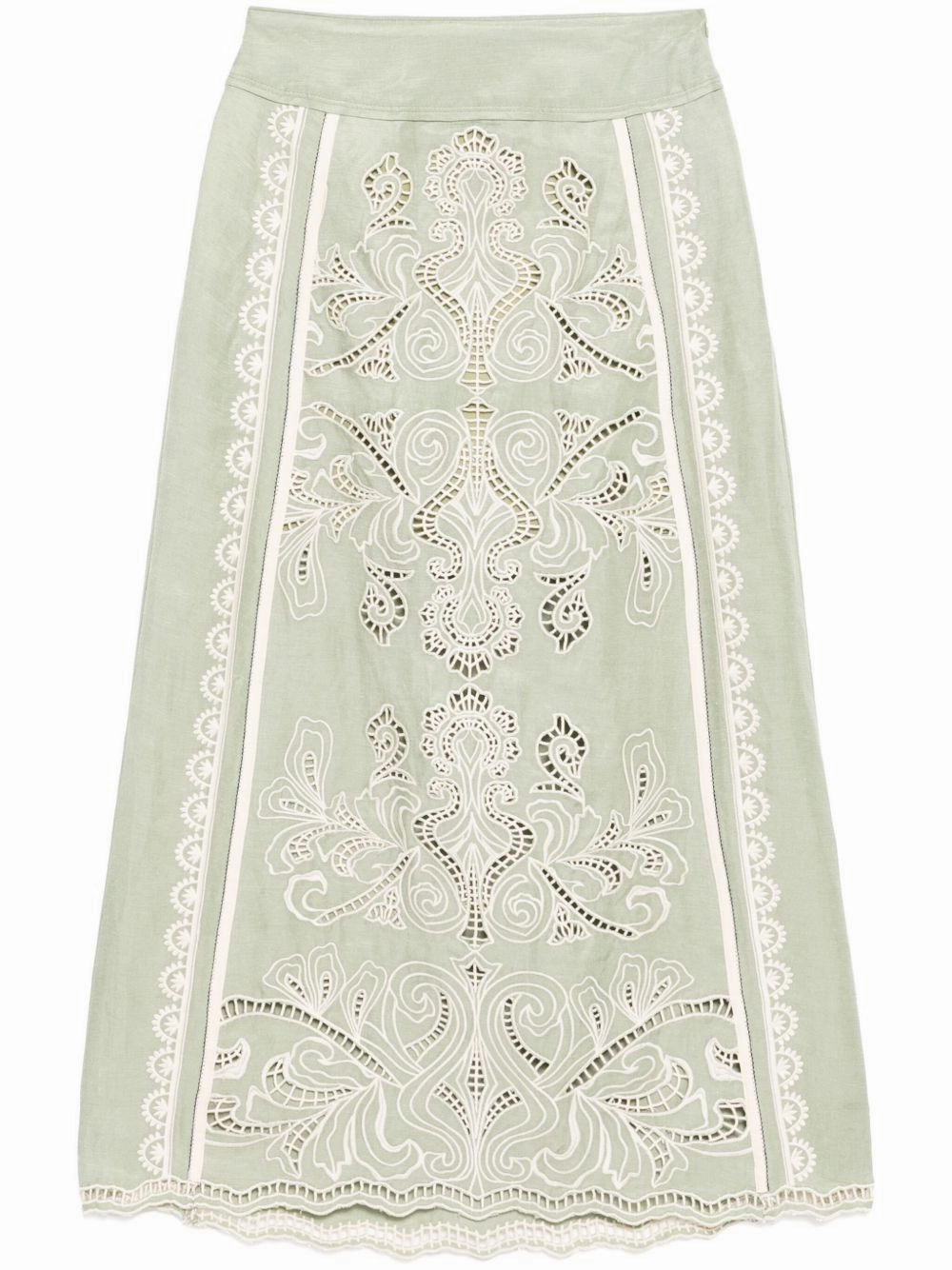 Rosalie Skirt in Green NonRestrictive Design QuickDryTechnology