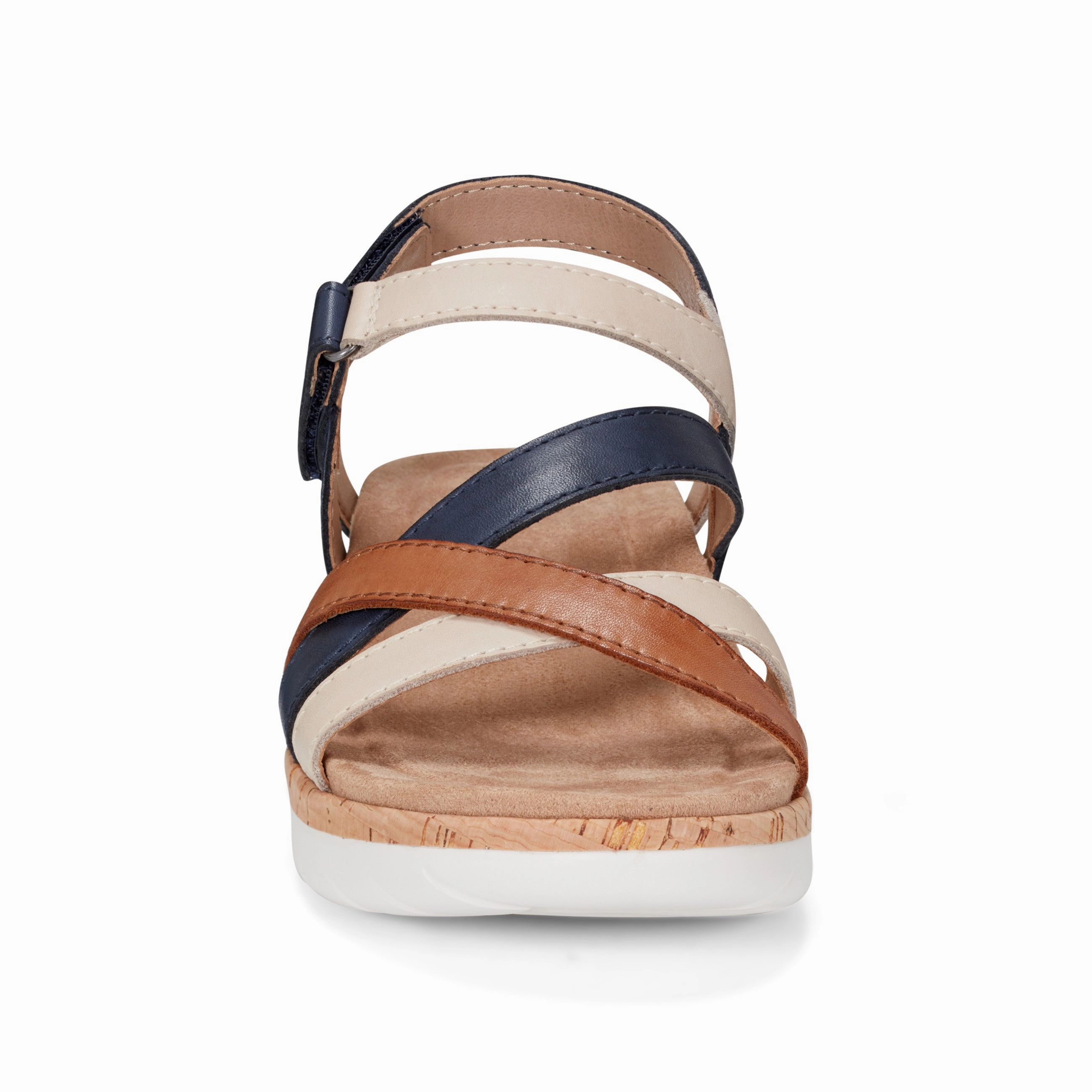 Rosie Open Toe Strappy Flat Casual Sandals Ergonomic Last Shape