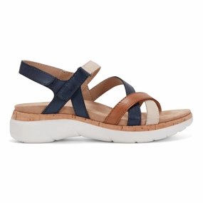 Rosie Open Toe Strappy Flat Casual Sandals Practical Design