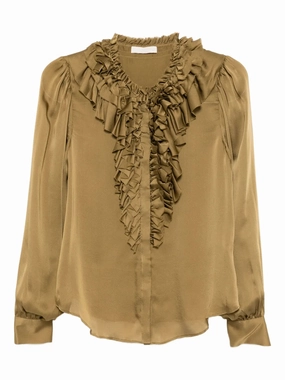 Rouen Blouse in Willow Winter Fit Reinforced Knees