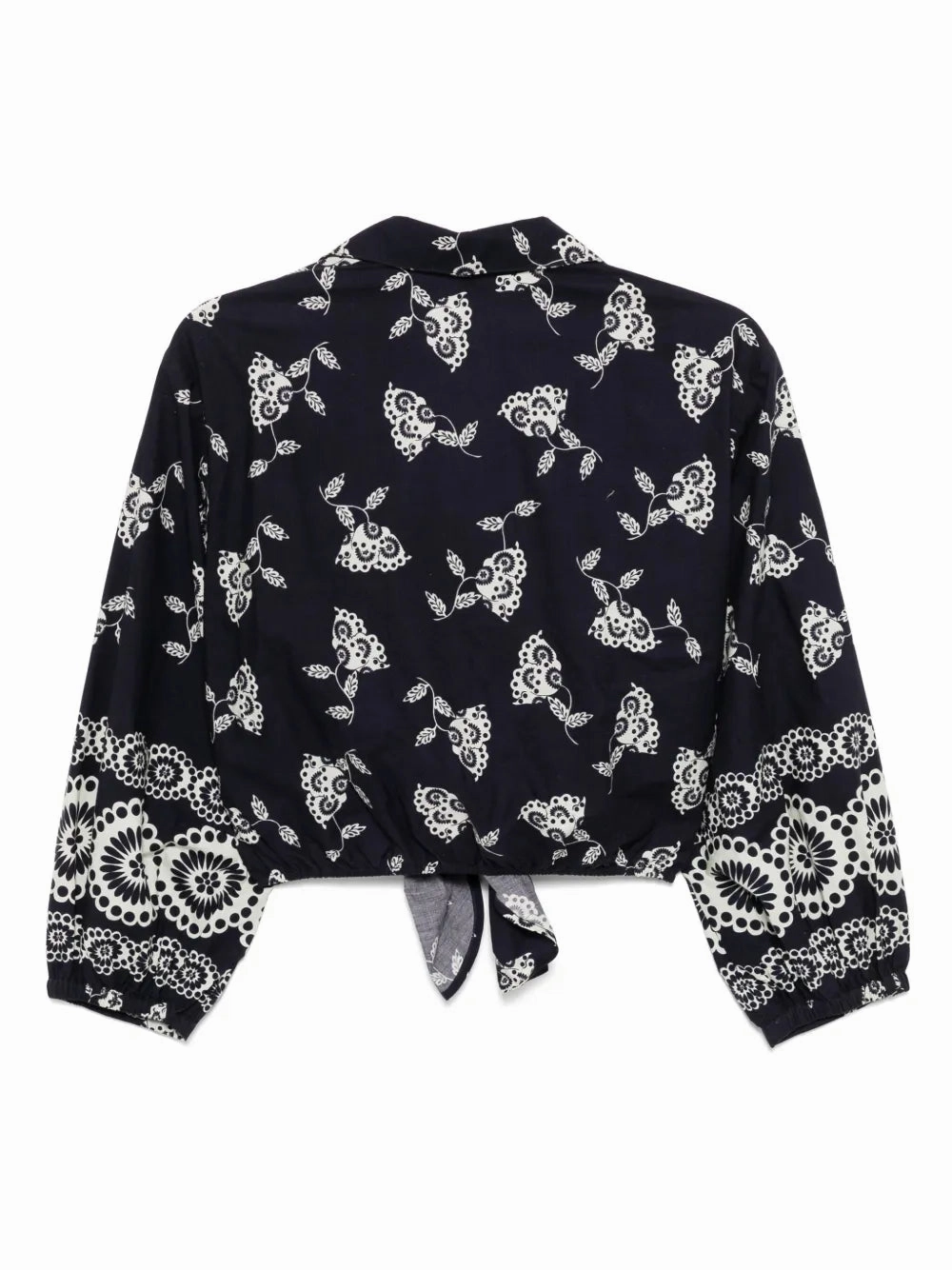 Island Vibe Rumson Top in Floret Evening Blue