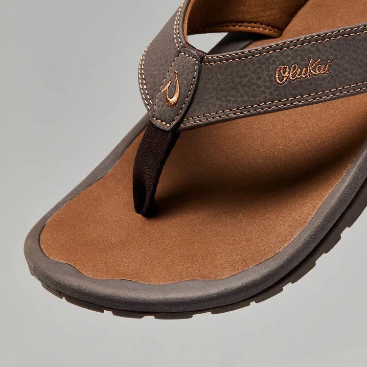 OLUKAI MENS OHANA - TAN / DARK JAVA most school