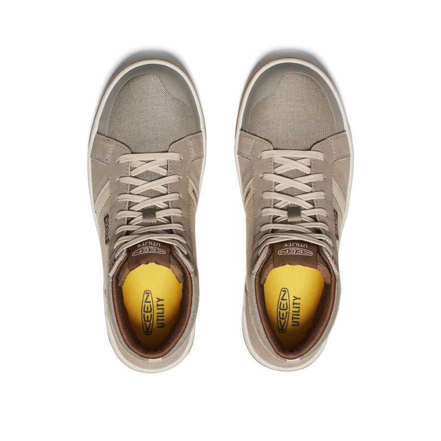 Men's Kenton Mid Work Shoe (Carbon Toe)  |  Brindle/Gum High Safety Standard Safety Liner Gear