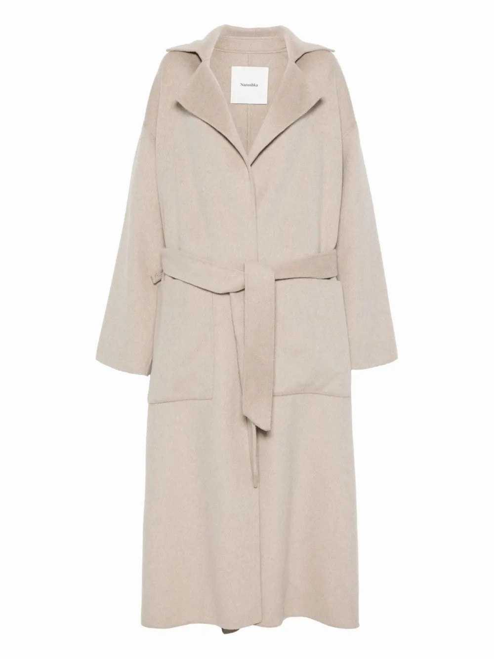 Salima Coat in Stone NoSlipWaistband Fresh Ease