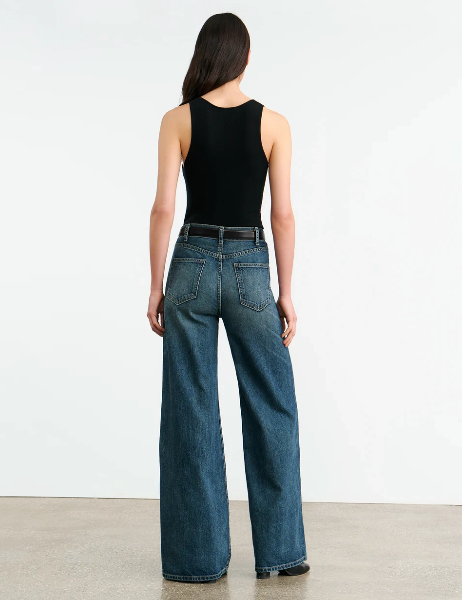 Salome Jean in Simon Wash Sprint Fit