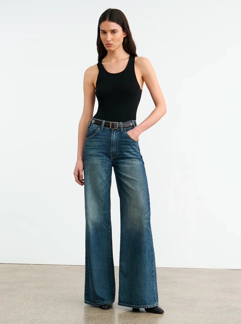 QuickRelease Closures DurableSeams Salome Jean in Simon Wash