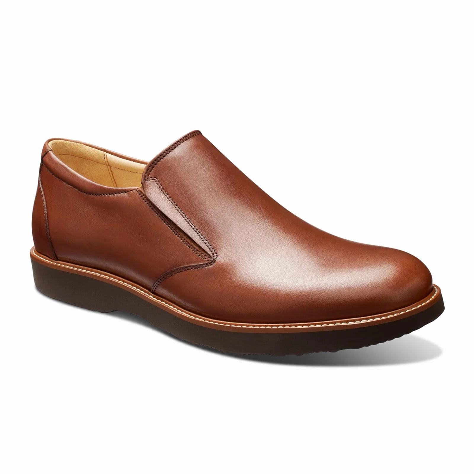 Contemporary Style Samuel Hubbard Frequent Traveler Loafer (Men) - Whiskey Tan Leather