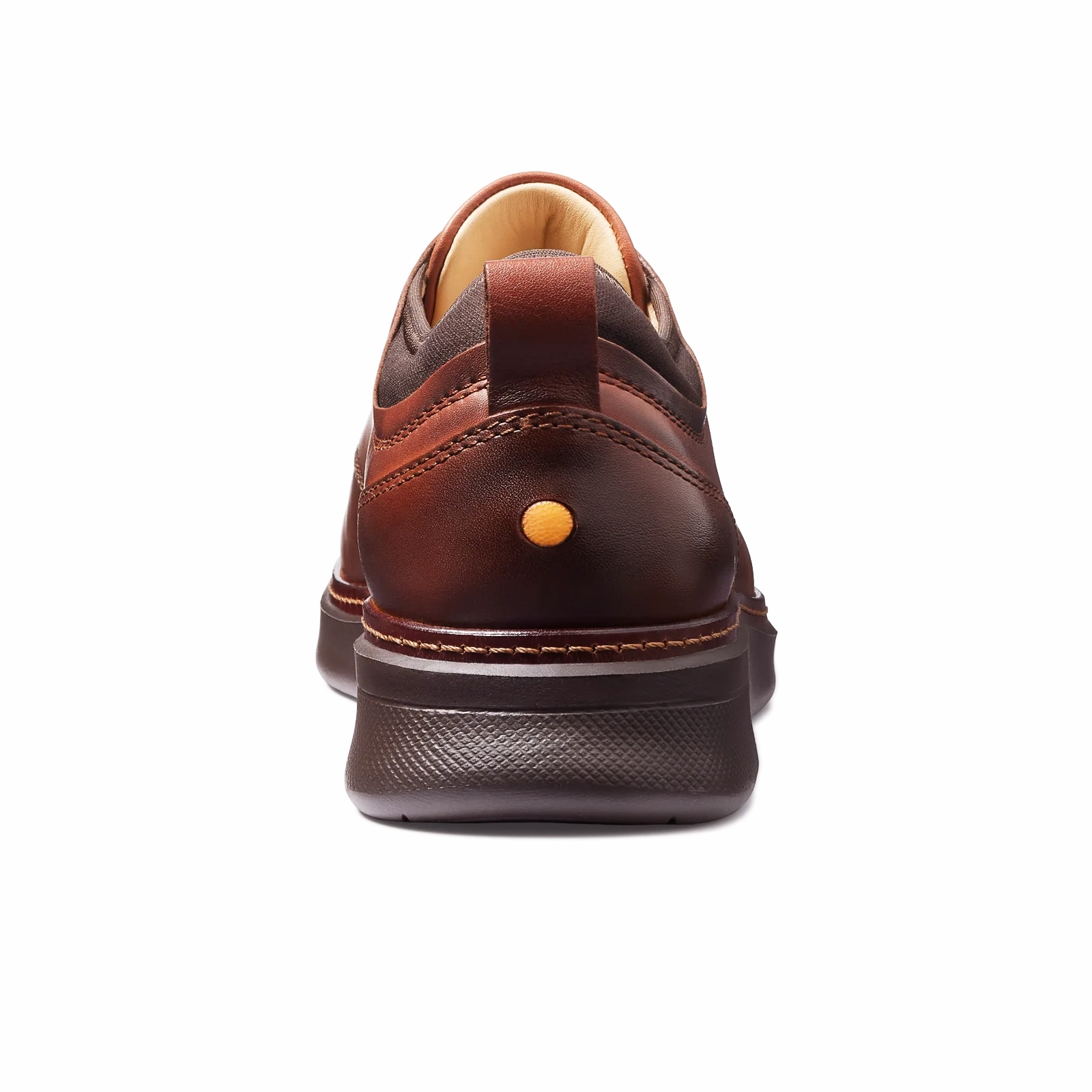 Samuel Hubbard Rafael Hybrid Lace Up (Men) - Cognac Leather Versatile Comfort Wear