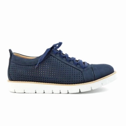 Flattering and Chic Samuel Hubbard Wanderer Sneaker (Women) - Midnight Blue Nubuck