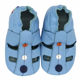 Sandals Dot Light Blue up to 4 Years Adaptive stability handmade - quality - level