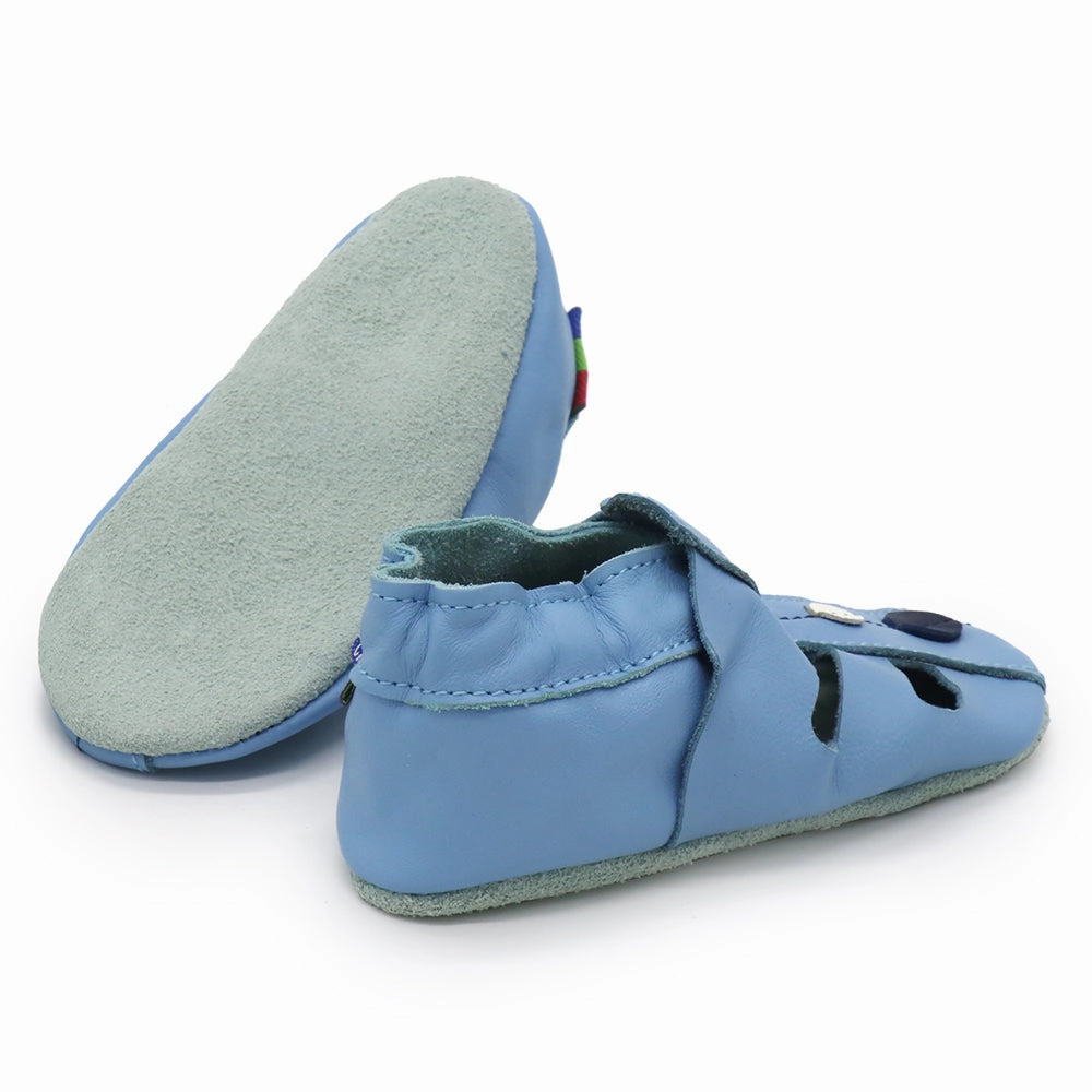 release Sandals Dot Light Blue up to 4 Years