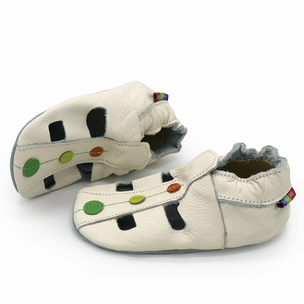 Printed snowy Sandals Dots Cream up to 6 Years