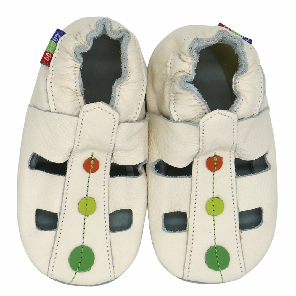 Supportive touch Sandals Dots Cream up to 6 Years