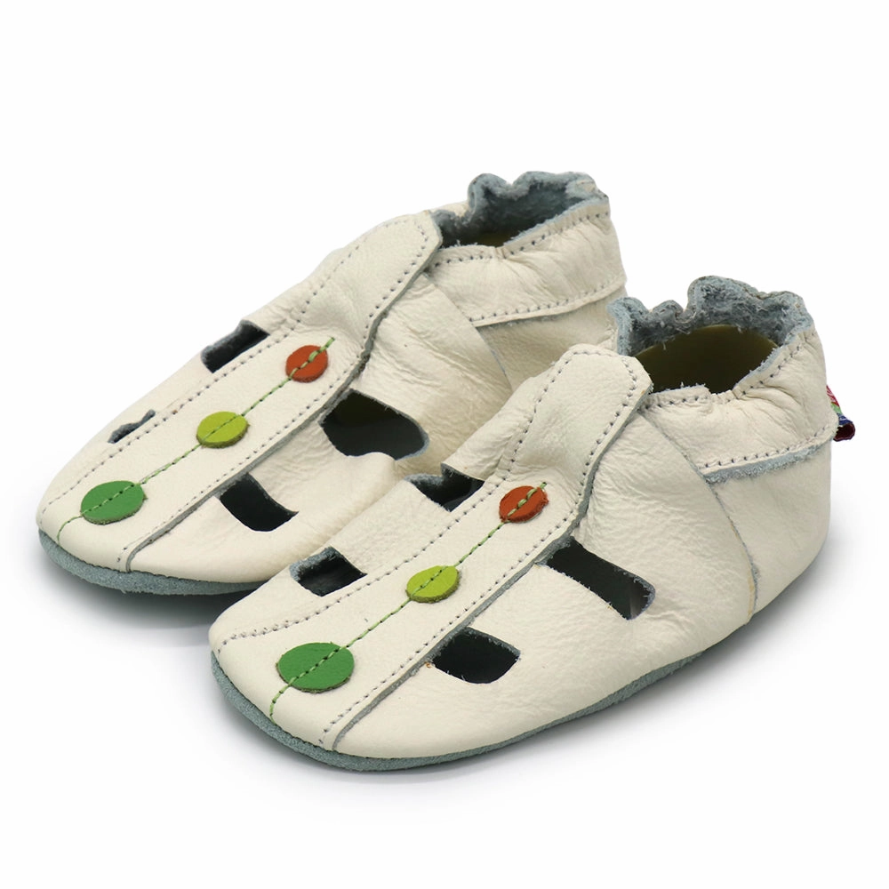 Sandals Dots Cream up to 6 Years Adaptive Flex Grooves Breathable mesh panel