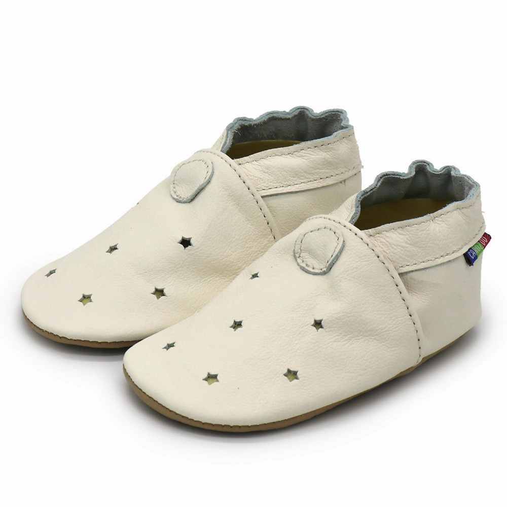 Sandals star cream outdoor up to 4 Years Rubber sole Sleek Wear