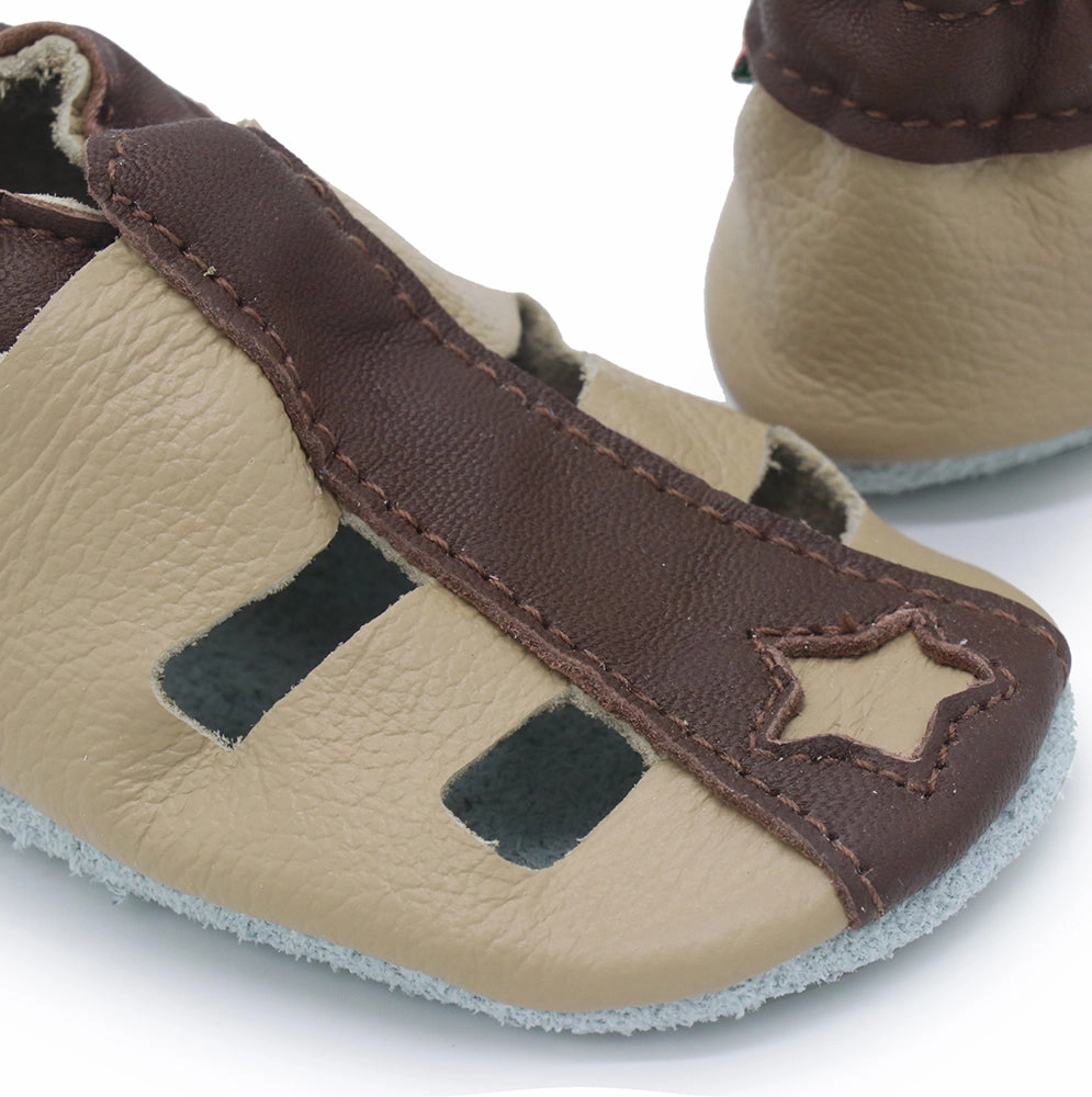 Enhanced design Energy Return Unit Sandals Tan Brown up to 4 Years Old