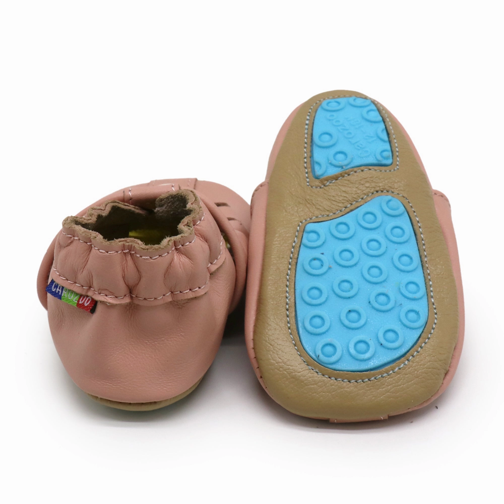 semi - outdoor Grippy Tread Pattern Sandals White Flower Pink Outdoor