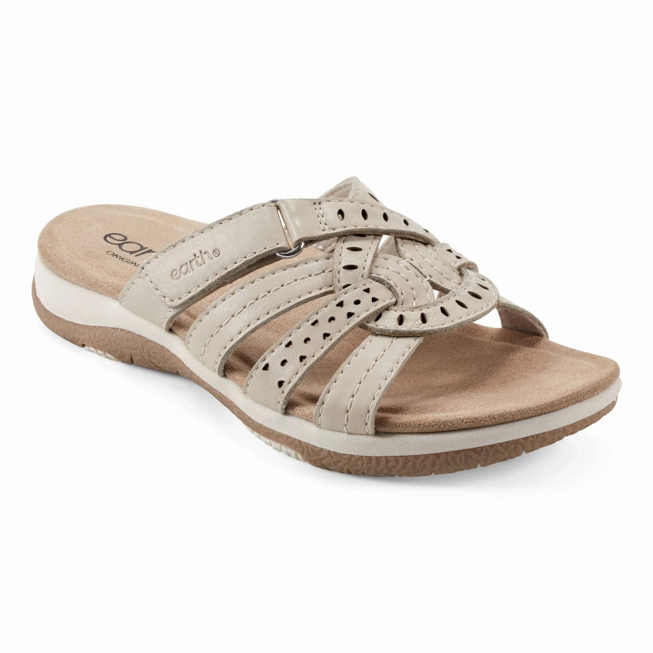 Sassoni Strappy Casual Slip-On Flat Sandals slip - on