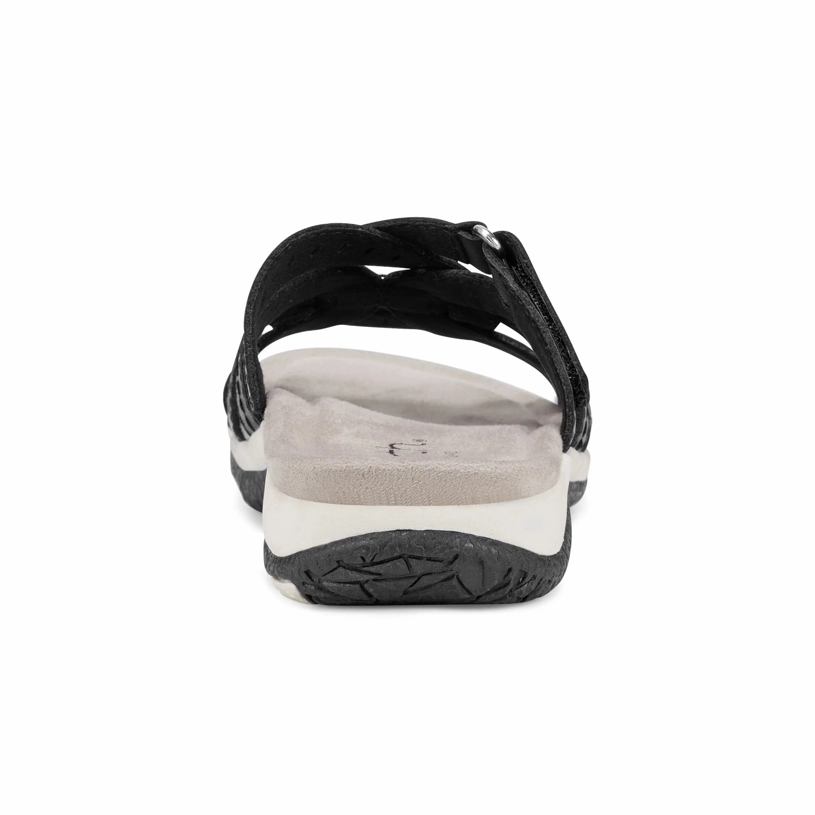 Sassoni Strappy Casual Slip-On Flat Sandals Anti Static Construction